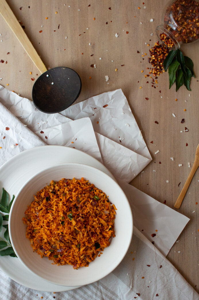 15min EASY, VEGAN, SPICY Sri Lankan style coconut sambol