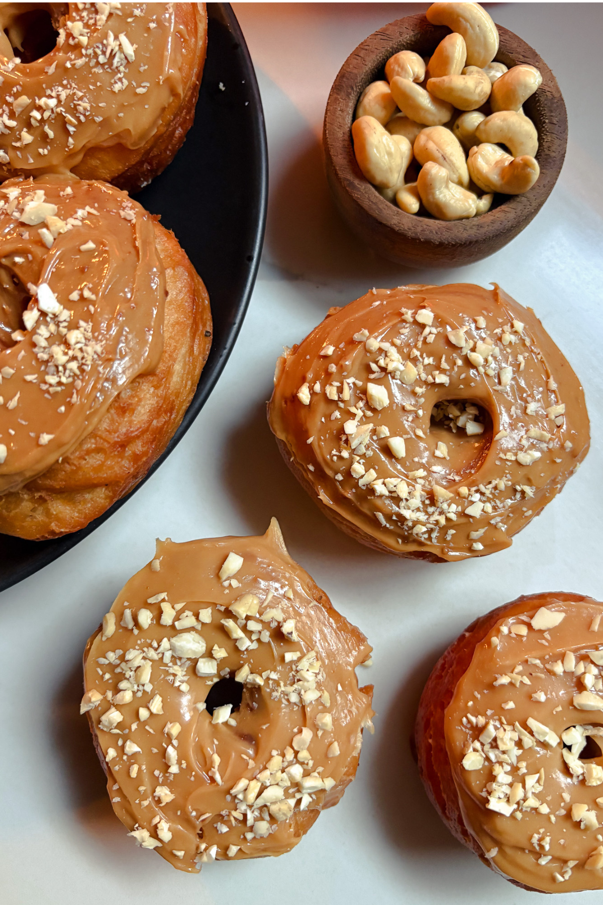Milk Toffee Donuts