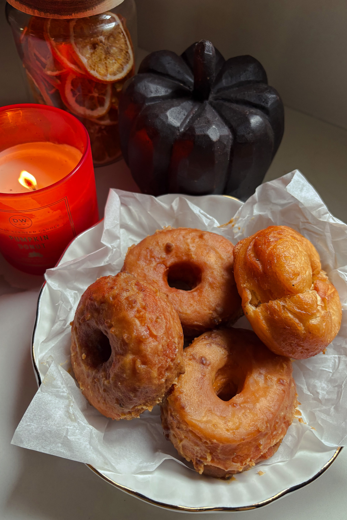 Jaggery Cardamom Donuts