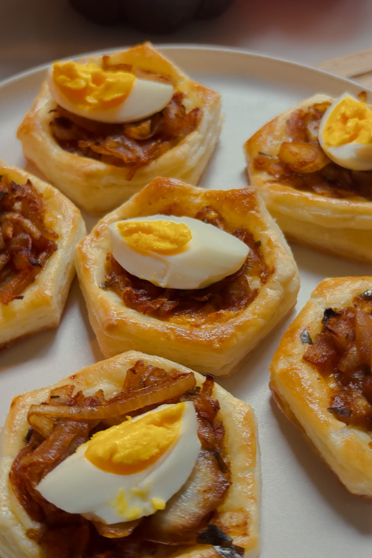 Seenie Sambol Egg & Cheese Puffs